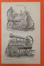 Lokomobile Lokomotive Lanz