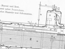 Historische Eisenbahn-Tafel zu